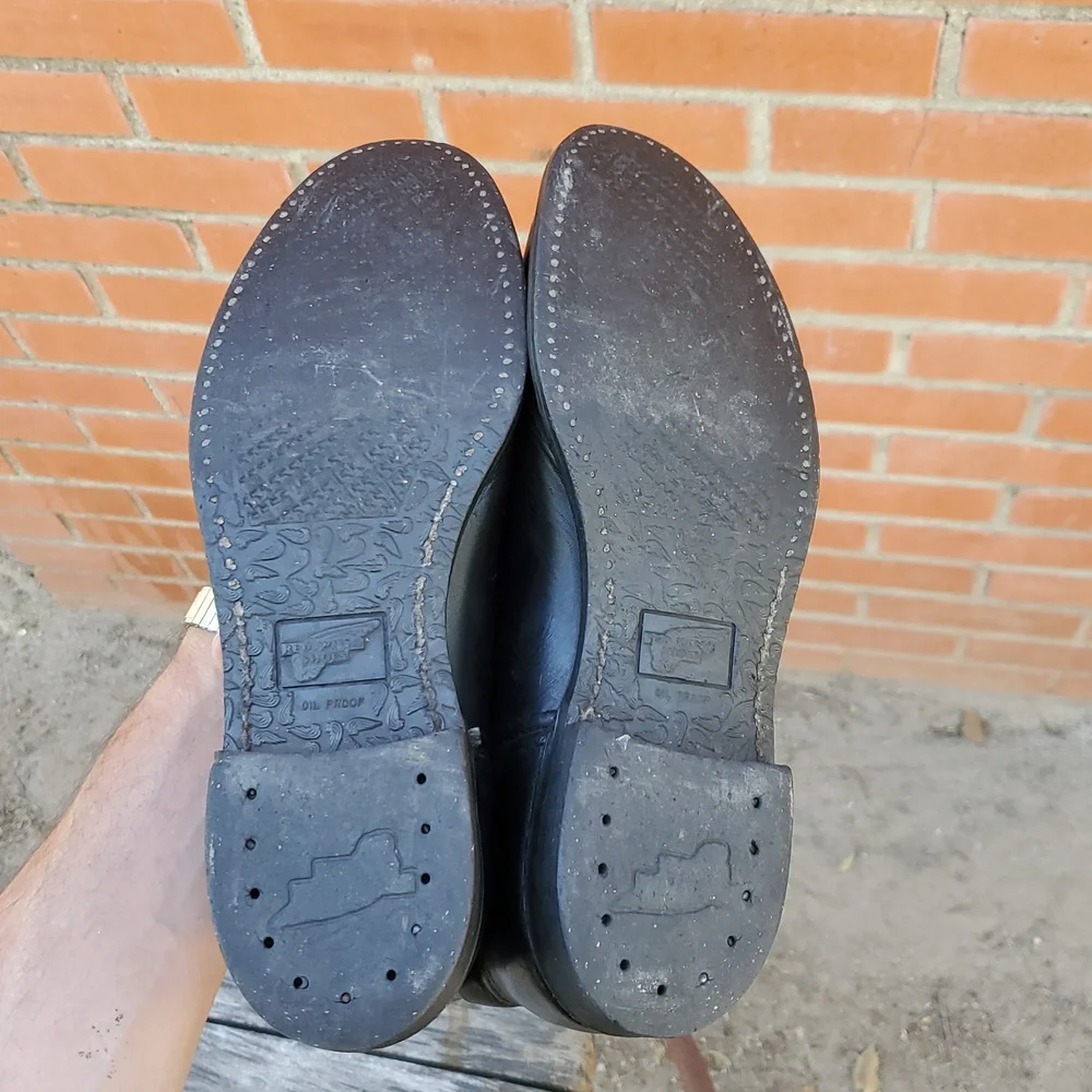 Red Wing Shoes vintage red